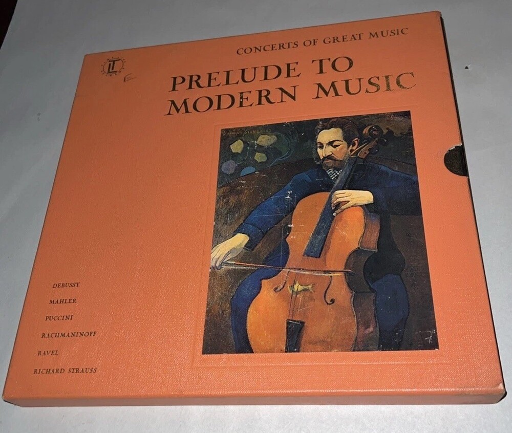 The Story Of Great Music Prelude To Modern Music Concert SLT 155 5 x Vinyl LP